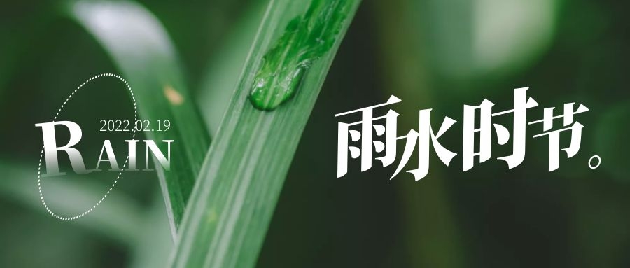 雨水 ▎每一滴，都在孕育一場成長和豐收